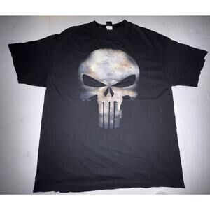 The punisher y2k mad engine shirt men’s XL marvel